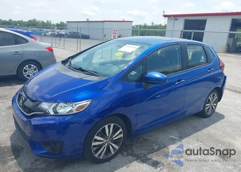 2017 Honda Fit Ex из США, поврежденный, VIN JHMGK5H75HS008343